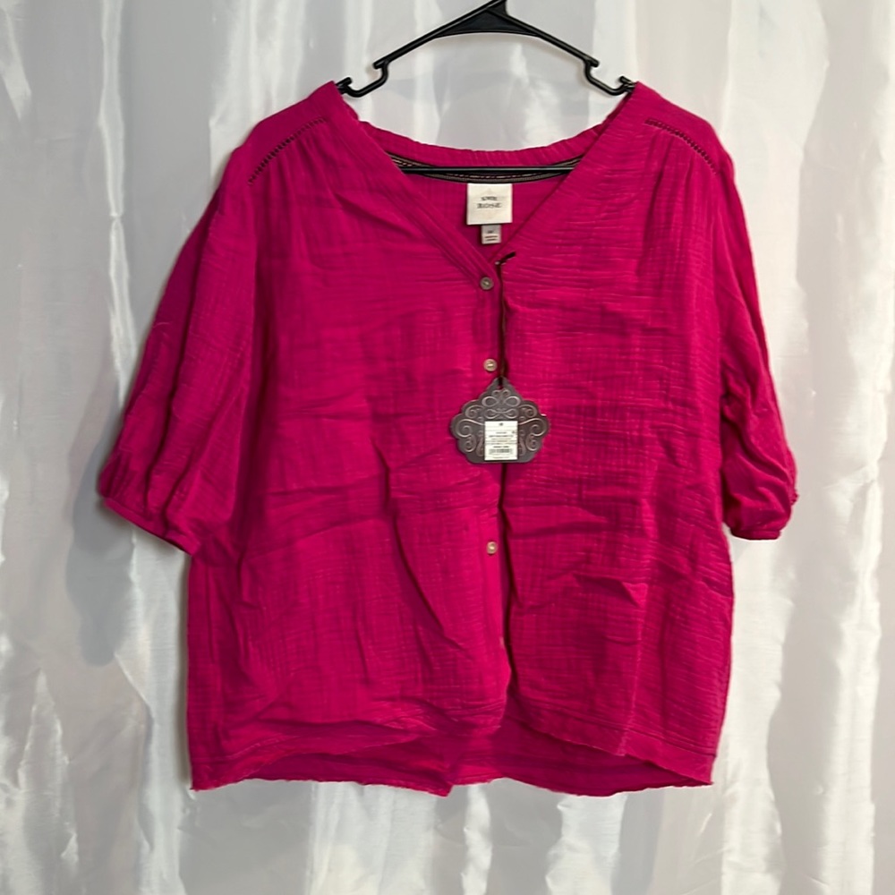Women’s 3/4 sleeve blouse. 1874